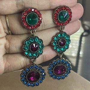 Floral Dangling Earrings